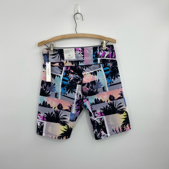 Calvin Klein Performance ‘Miami Nights’ High Waist Shorts Woman’s Size Large - Picture 3 of 5